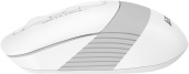 Мышь A4Tech Fstyler FG10CS Air белый/серый оптическая (2000dpi) silent беспроводная USB для ноутбука (4but) от магазина РЭССИ