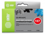 Картридж струйный Cactus CS-PFI107C синий (130мл) для Canon IP iPF670/iPF680/iPF685/iPF770/iPF780/iPF785/ от магазина РЭССИ