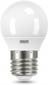 Лампа светодиодная Gauss Elementary 12Вт цок.:E27 шар 220B 3000K св.свеч.бел.теп. (упак.:10шт) (53212) от магазина РЭССИ