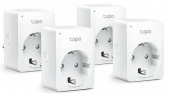 Умная розетка TP-Link TAPO P100(4-PACK) EU VDEBT Wi-Fi белый от магазина РЭССИ