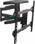 Кронштейн для телевизора Kromax ATLANTIS-60 черный 26"-65" макс.40кг настенный поворотно-выдвижной и наклонный от магазина РЭССИ