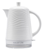 Чайник электрический Galaxy Line GL 0508 1.9л. 1400Вт белый корпус: керамика (ГЛ0508Л) от магазина РЭССИ