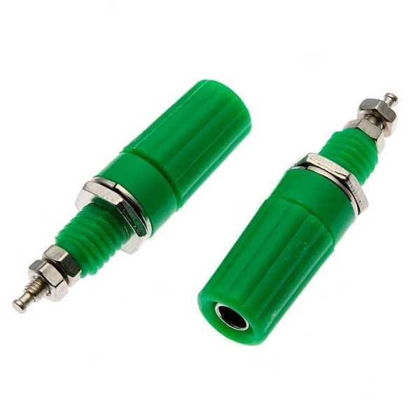 Z019 4mm Binding Post GREEN от магазина РЭССИ