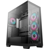 Корпус Deepcool CG580 4F черный без БП ATX 6x120mm 3x140mm 2xUSB3.0 audio bott PSU от магазина РЭССИ