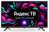 Телевизор LED Digma 32" DM-LED32SBB35 Яндекс.ТВ Slim Design черный/черный FULL HD 60Hz DVB-T DVB-T2 DVB-C DVB-S DVB-S2 USB WiFi Smart TV от магазина РЭССИ