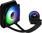 Система водяного охлаждения Aerocool Mirage L120 Soc-AM4/1151/1200/2066/1700 4-pin 20-27dB Al+Cu 200W 756gr LED Ret от магазина РЭССИ