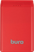 Мобильный аккумулятор Buro BP05B 5000mAh 2.1A 2xUSB красный (BP05B10PRD) от магазина РЭССИ