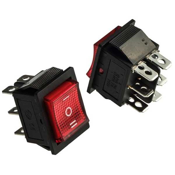 KCD4-203N-C6-R/6P on-off-on от магазина РЭССИ