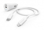 Комплект зар./устр. Hama H-183297 3A (PD) USB Type-C для Apple белый (00183297) от магазина РЭССИ