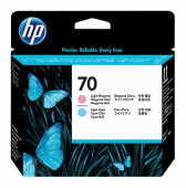 Печатающая головка HP 70 C9405A светло-пурпурный/светло-голубой для HP DJ Z2100/Z3100/PS Pro B9100 от магазина РЭССИ
