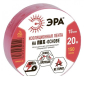 ПВХ-изолента ЭРА 15ммх20м красная C0036550 от магазина РЭССИ