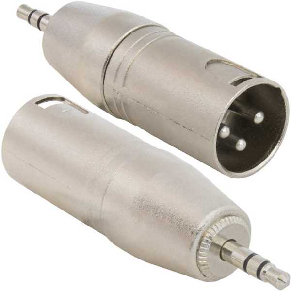 JD-487 / XLR 3P M-mini jack 3.5 M от магазина РЭССИ