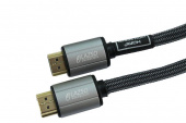 Кабель аудио-видео LAZSO WH-111-B HDMI (m)/HDMI (m) 3м. Позолоченные контакты черный (WH-111(3M)-B) от магазина РЭССИ