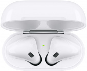 Гарнитура вкладыши Apple AirPods 2 A2032,A2031,A1602 белый беспроводные bluetooth в ушной раковине (MV7N2AM/A) от магазина РЭССИ