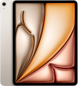 Планшет Apple iPad Air 2024 A2898 2.99 8C RAM8Gb ROM128Gb 13" IPS 2732x2048 iOS сияющая звезда 12Mpix 12Mpix BT WiFi Touch 10hr от магазина РЭССИ