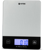 Весы кухонные электронные Vitek VT-8010 макс.вес:10кг серый от магазина РЭССИ