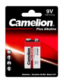 Батарея Camelion Plus Alkaline 6LR61-BP1 9V 550mAh (1шт) блистер от магазина РЭССИ