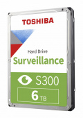 Жесткий диск Toshiba SATA-III 6Tb HDWT860UZSVA Surveillance S300 (5400rpm) 256Mb 3.5" от магазина РЭССИ