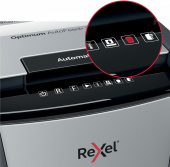 Шредер Rexel Optimum AutoFeed 300X черный с автоподачей (секр.P-4) фрагменты 300лист. 60лтр. скрепки скобы пл.карты от магазина РЭССИ