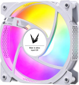 Вентилятор Formula Cosmic 12WH FR RGB 120x120x25mm белый 3-pin 4-pin (Molex)22.3dB Ret от магазина РЭССИ