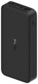 Мобильный аккумулятор Xiaomi Redmi Power Bank PB200LZM 20000mAh 2.4A QC 2xUSB черный (VXN4304GL) от магазина РЭССИ