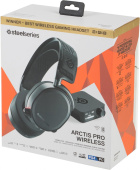 Наушники с микрофоном Steelseries Arctis Pro Wireless черный мониторные BT/Radio оголовье (61473) от магазина РЭССИ