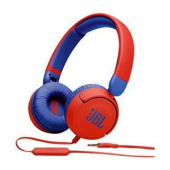 Гарнитура накладные JBL JR310 1м красный/синий проводные оголовье (JBLJR310RED) от магазина РЭССИ