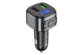 Автомобильное зарядное устройство Hoco E67 bluetooth FM Transmitter 1xUSB QC3.0 черный 6931474762122 от магазина РЭССИ