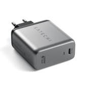 Сетевое зар./устр. Satechi Compact Charger 5A (PD) USB-C универсальное серый (ST-UC100WSM-EU) от магазина РЭССИ