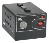 Стабилизатор напряжения IEK Hub 1.5кВА однофазный черный (IVS21-1-D15-13) от магазина РЭССИ