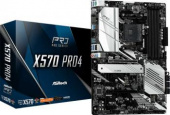 Материнская плата Asrock X570 PRO4 Soc-AM4 AMD X570 4xDDR4 ATX AC`97 8ch(7.1) GbLAN RAID+HDMI+DP от магазина РЭССИ