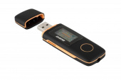 Плеер Flash Digma U3 4Gb черный/оранжевый/1.1"/FM/microSDHC от магазина РЭССИ