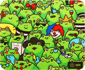 Коврик для мыши Cactus Frogs 300x250x3мм (CS-MPC-D09M) от магазина РЭССИ