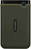 Жесткий диск Transcend USB 3.0 1Tb TS1TSJ25M3G StoreJet 25M3 (5400rpm) 2.5" зеленый от магазина РЭССИ