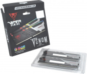 Память DDR5 2x16Gb 6600MHz Patriot PVVR532G660C34K Viper Venom RGB RTL Gaming PC5-52800 CL34 DIMM 288-pin 1.4В kit с радиатором Ret от магазина РЭССИ