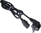 Шнур питания Lanmaster LAN-PP13/SHA-0.5-BK C13-Schuko проводник.:3x0.75мм2 0.5м 220В 10А (упак.:1шт) черный от магазина РЭССИ