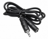 Кабель-удлинитель аудио Buro BAAC003-1 Jack 3.5 (m)/Jack 3.5 (f) 1м. черный от магазина РЭССИ