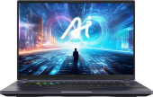 Ноутбук Gigabyte Aorus 16X Core i7 13650HX 16Gb SSD1Tb NVIDIA GeForce RTX4060 8Gb 16" IPS QHD+ (2560x1600) Free DOS grey WiFi BT Cam (9SG-43KZC54SD) от магазина РЭССИ