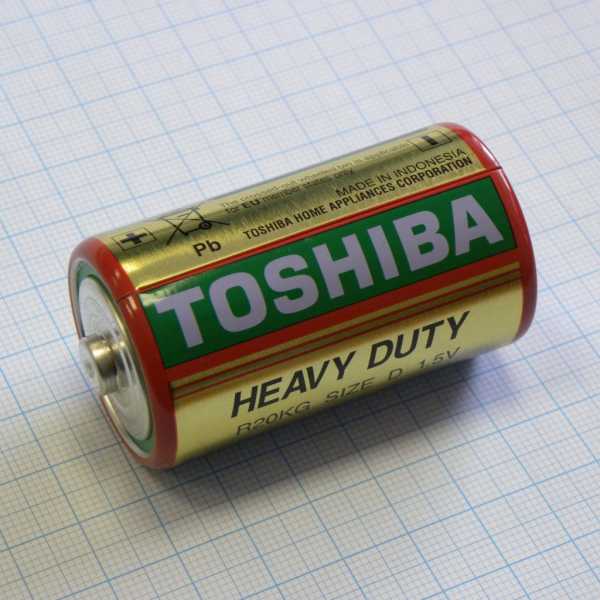 Батарея R20 (373)   Toshiba от магазина РЭССИ