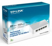 Коммутатор TP-Link TL-SF1005D 5x100Mb неуправляемый от магазина РЭССИ