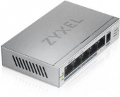 Коммутатор Zyxel GS1005HP GS1005HP-EU0101F 5G 4PoE+ 60W неуправляемый от магазина РЭССИ