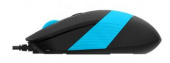 Мышь A4Tech Fstyler FM10 черный/синий оптическая (1600dpi) USB (4but) от магазина РЭССИ