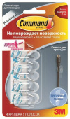 Клипса для проводов 3M Command 17017CLR (упак: 4шт) (7100108710) от магазина РЭССИ