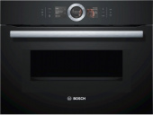 Духовой шкаф Электрический Bosch Serie 8 CMG676BB1 черный от магазина РЭССИ
