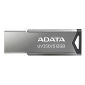 Флеш Диск A-Data 512GB UV350 AUV350-512G-RBK USB3.0 серебристый от магазина РЭССИ
