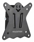 Кронштейн для телевизора Kromax CASPER-100 черный 10"-32" макс.25кг настенный фиксированный от магазина РЭССИ