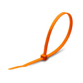 Кабельные стяжки FORTISFLEX КСС Float 5х300 оранж. 100 шт. 82027 от магазина РЭССИ