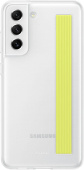 Чехол (клип-кейс) Samsung для Samsung Galaxy S21 FE Slim Strap Cover белый (EF-XG990CWEGRU) от магазина РЭССИ