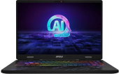 Ноутбук MSI Pulse 16 AI C1VGKG-018RU Core Ultra 7 155H 16Gb SSD1Tb NVIDIA GeForce RTX4070 8Gb 16" IPS QHD+ (2560x1600) Windows 11 black WiFi BT Cam (9S7-15P311-018) от магазина РЭССИ