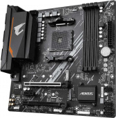 Материнская плата Gigabyte B550M AORUS ELITE Soc-AM4 AMD B550 4xDDR4 mATX AC`97 8ch(7.1) GbLAN RAID+DVI+HDMI от магазина РЭССИ